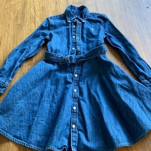 Girls Ralph Lauren denim dress